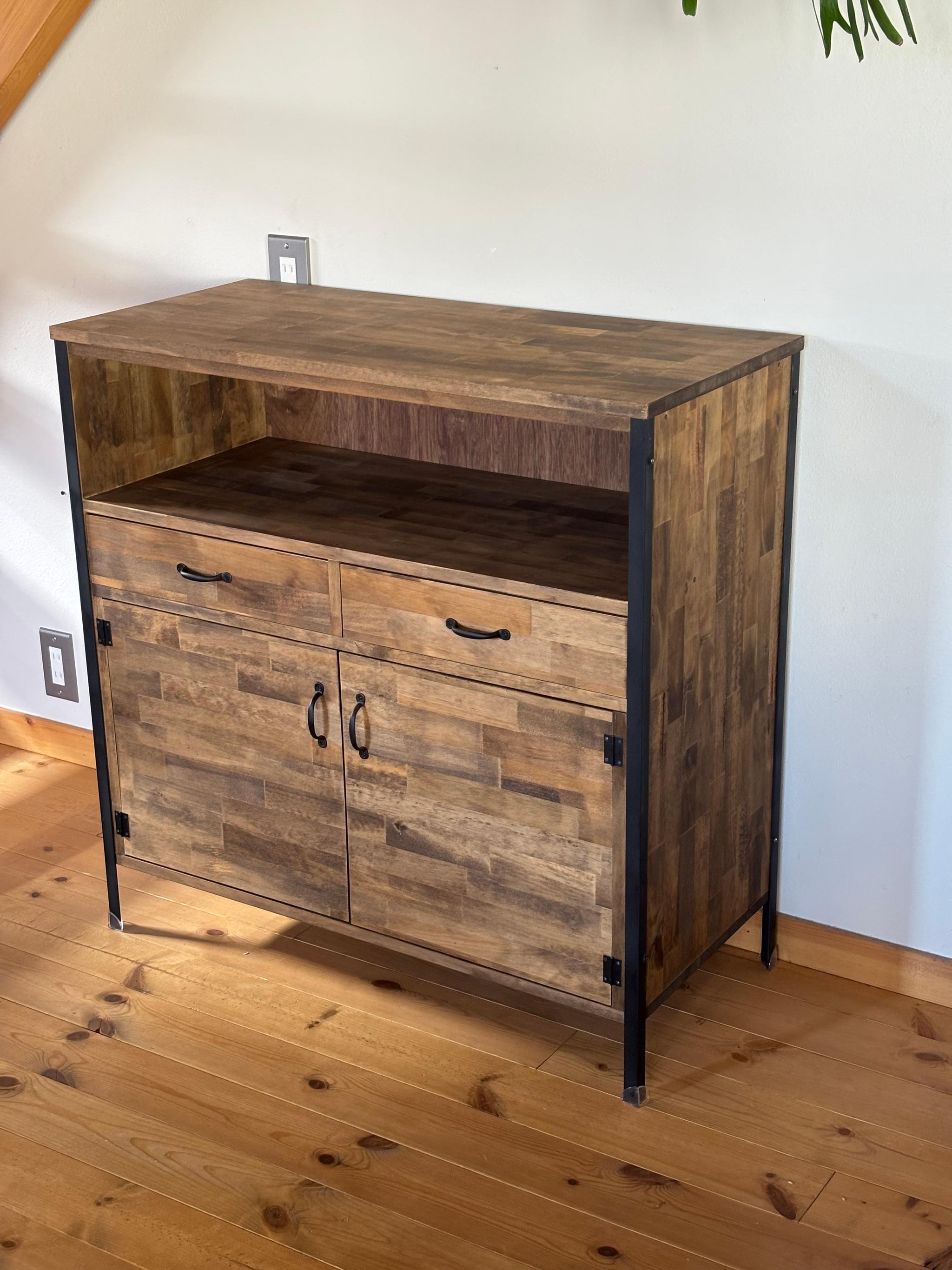 【新作】110.Iron Cabinet/チェスト/シェルフ/収納/キャビネット/本棚/食器棚/アイアン/鉄脚 | 3枚目