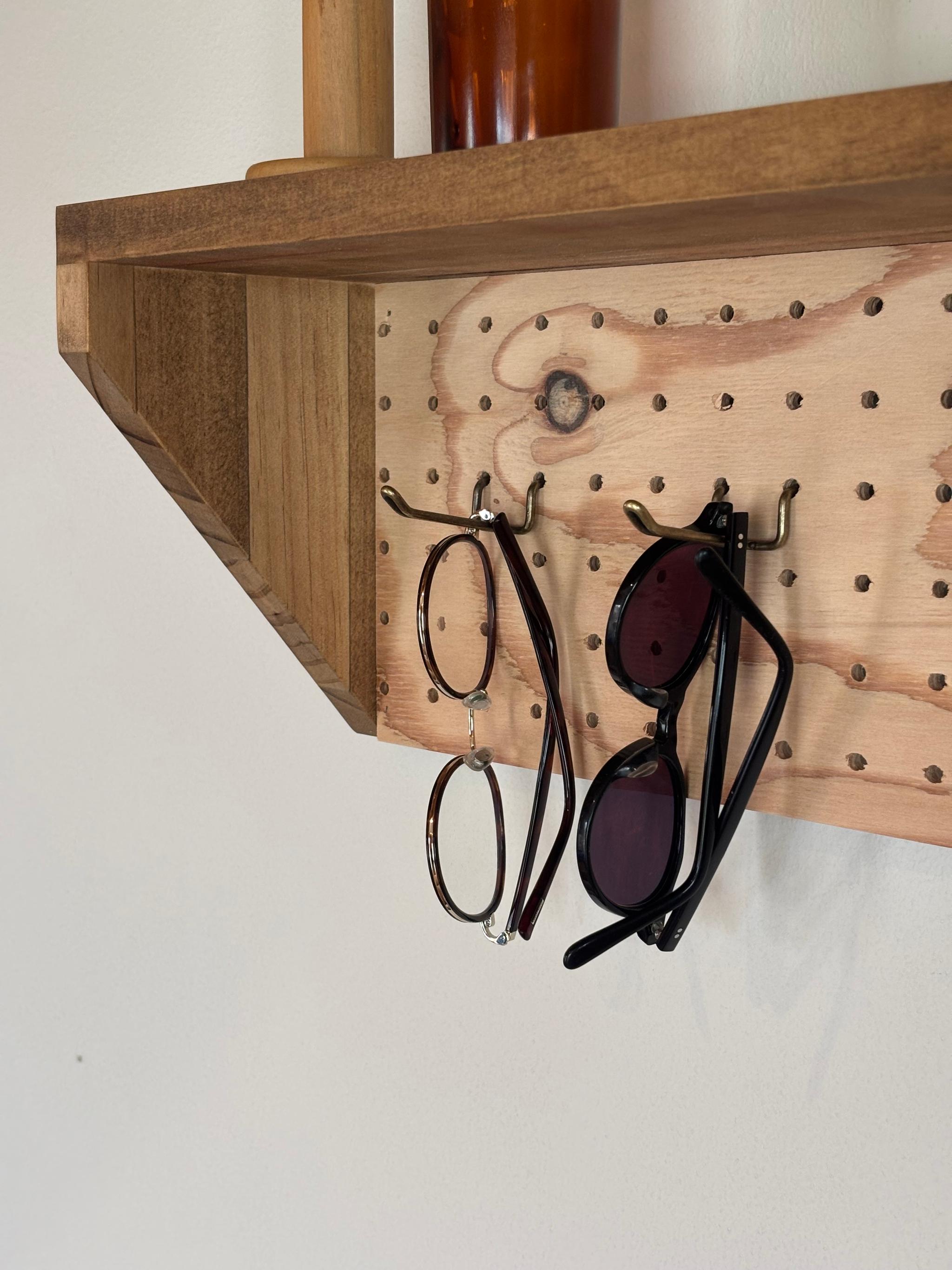 【新作】111.Wall Key Rack 画鋲で取り付け/壁掛け/シェルフ/ラック/棚/カギ/玄関収納 | 3枚目