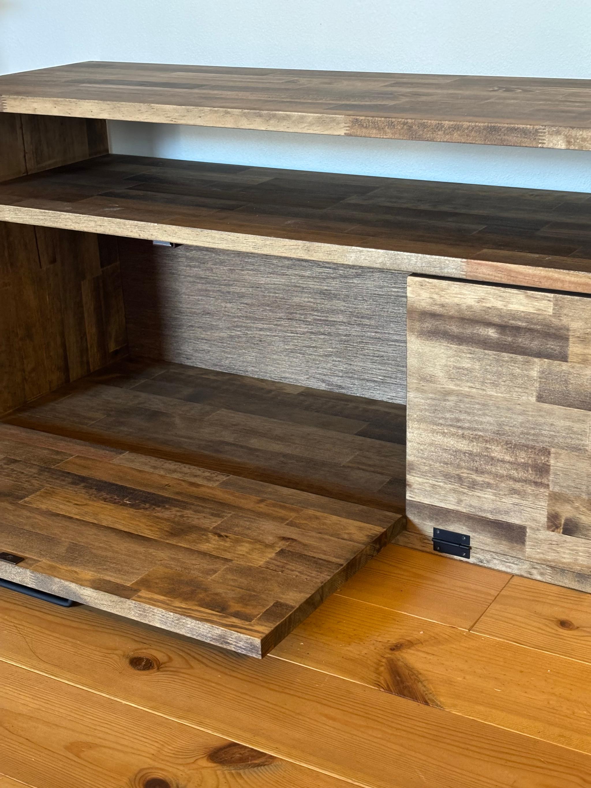 【新作】115.TV Board Twin Door テレビボード/ローボード/テレビ台/AVボード | 6枚目