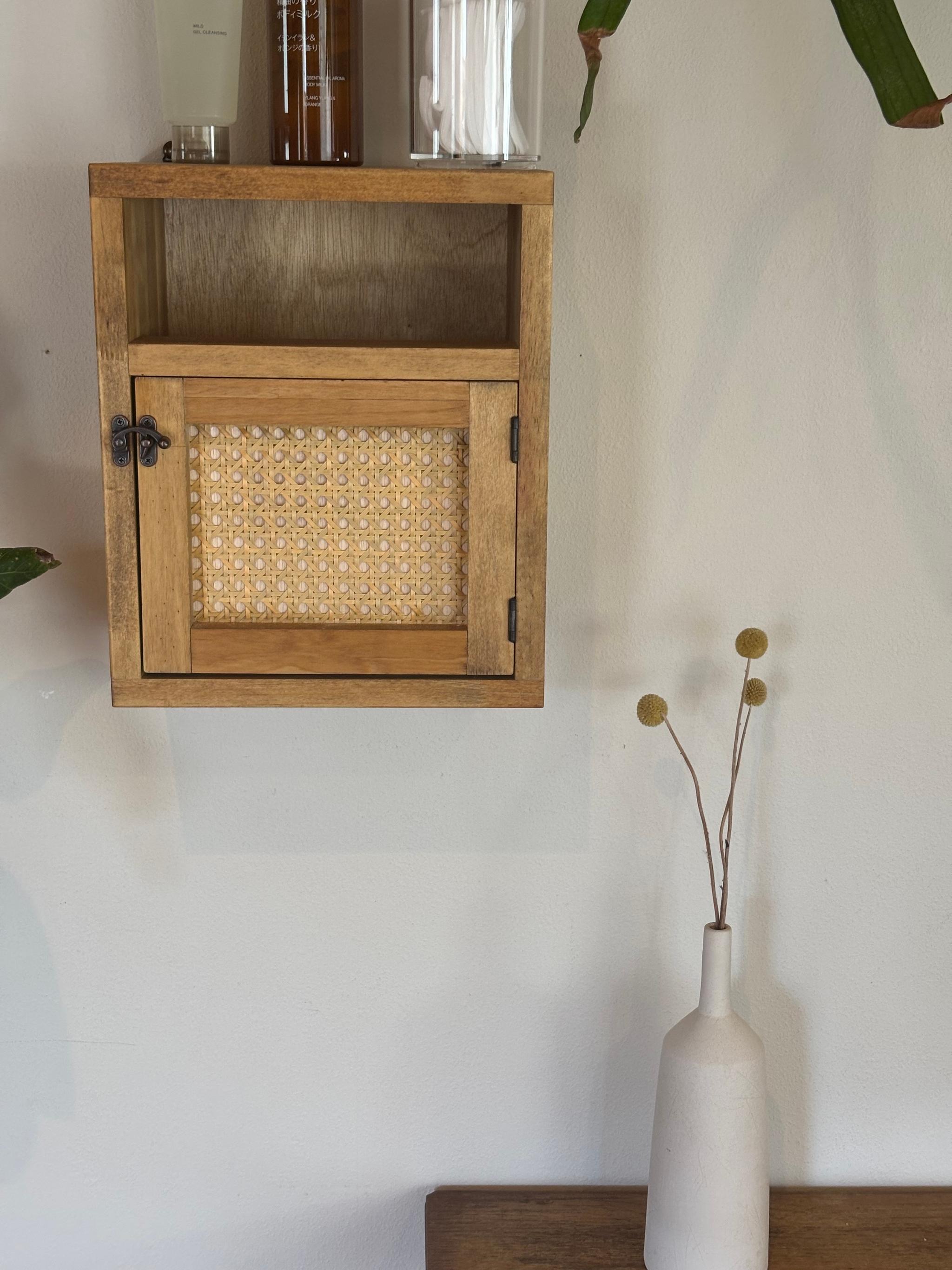 【新作】117.壁掛けゴミ箱　ダストボックス/壁掛け収納/画鋲取り付け/ウォールシェルフ/キャビネット/サニタリー | 5枚目