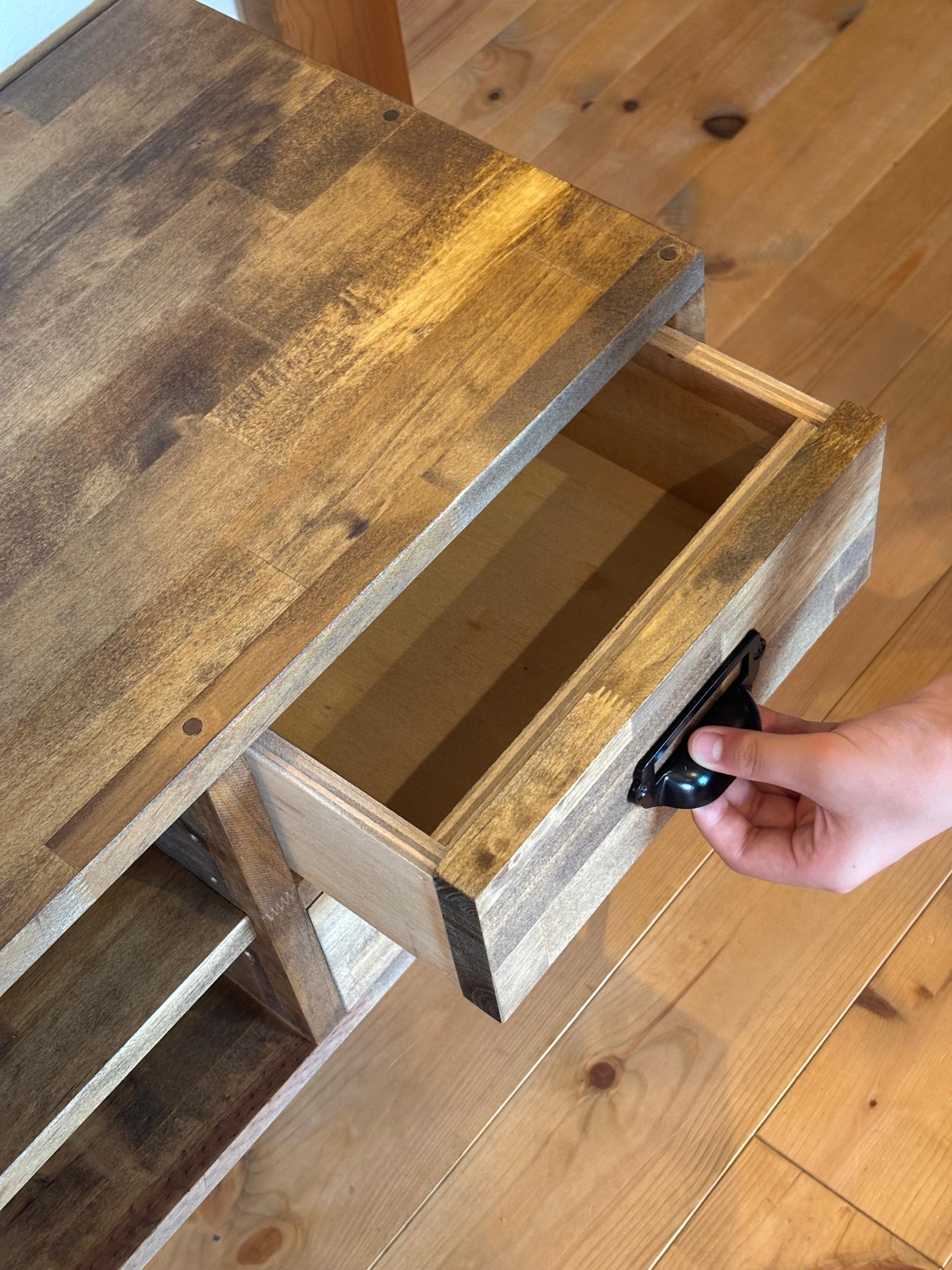 【数量限定/納期2週間以内】TV Board 4 drawer テレビボード　テレビ台　ローボード　キャビネット | 4枚目