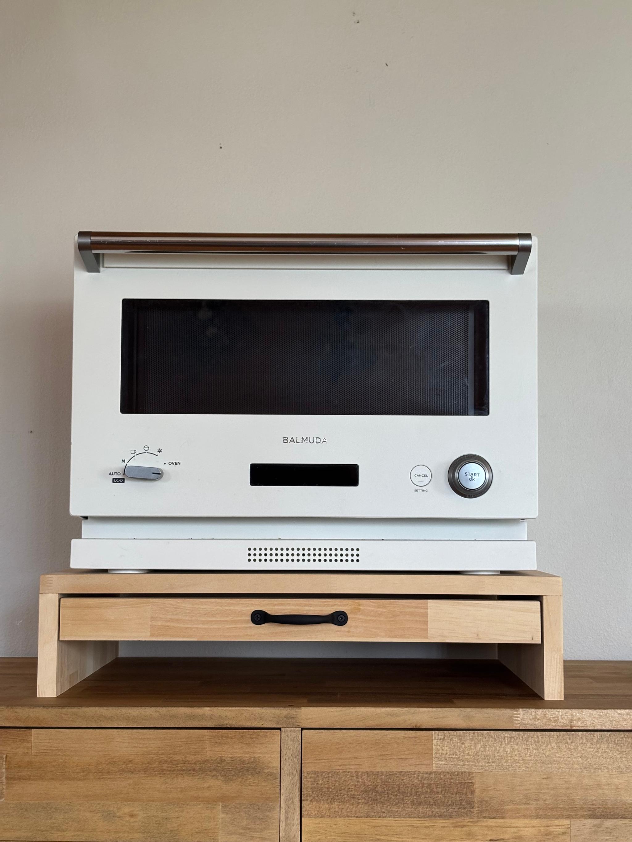 【新作】116.スライド式レンジラック トースター台/レンジ収納/キッチンラック/引き出し/作業台 | 6枚目